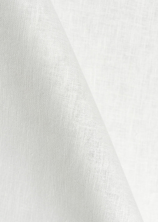 Pure Linen Fabric White