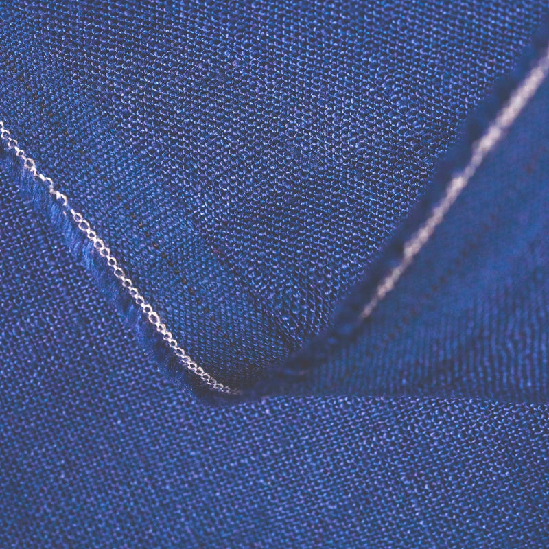 Pure Linen Fabric True Blue 5.5 oz