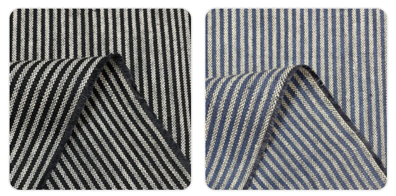 Pure Linen 3-Tone Stripe Swatch