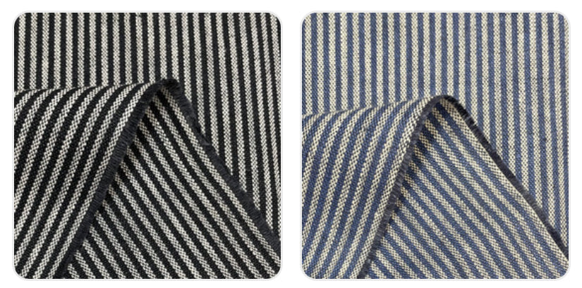 Pure Linen 3-Tone Stripe Swatch