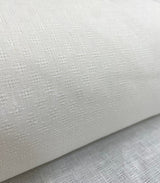 Linen Jacquard Diamond Ivory Fabric