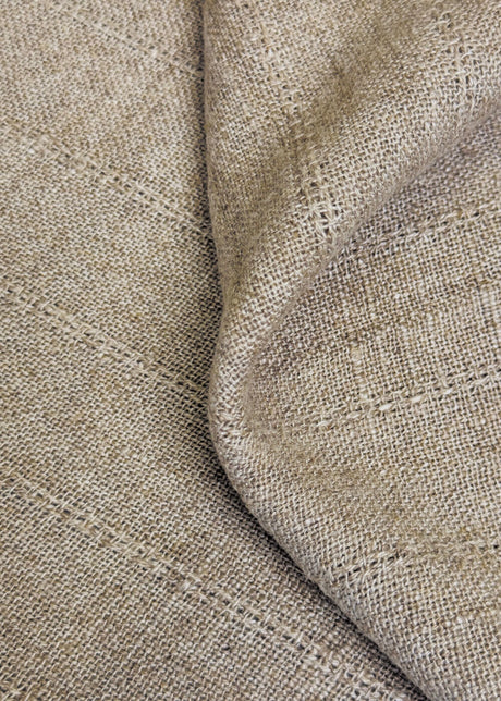 Linen Stitch Stripe Jacquard Natural