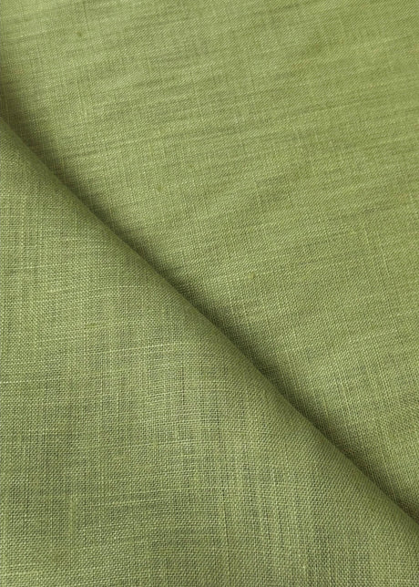 Pure Linen Fabric Dusty Green