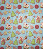 Quilting Cotton Holiday Cookies Christmas Fabric 100% Cotton