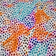 Printed Spandex Funky Airbrushed Spots