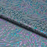 Hologram Leopard Spandex Fabric