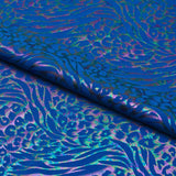 Hologram Leopard Spandex Fabric