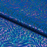 Funky Leopard Hologram Spandex Fabric - Leopard Tiger Stripe Oil Slick Foil, 56/58" Width (1 Yard)