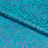 Funky Leopard Hologram Spandex Fabric - Leopard And Tiger Stripe Oil Slick Foil, 56/58" Width (1 Yard)