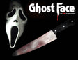 15" Scream Ghost Face Bloody Butcher Knife