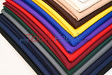 Polyester Gabardine Fabric - Multiple Colors, 58" Width (1 Yard)