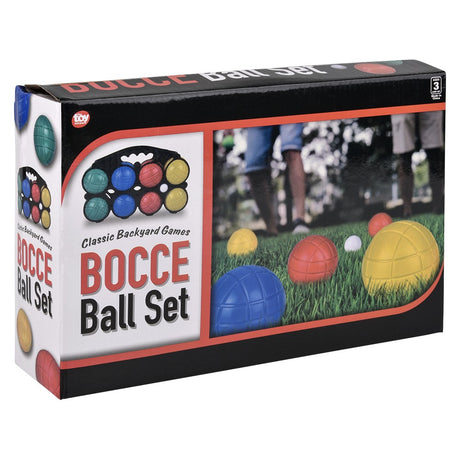 Bocce Ball Set With Carrying Case 11" (1 Box)