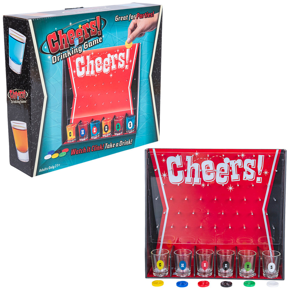 Cheers Drinking Game Set