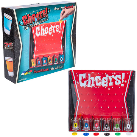 Cheers Drinking Game Set