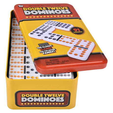 Double 12 Dominoes Set