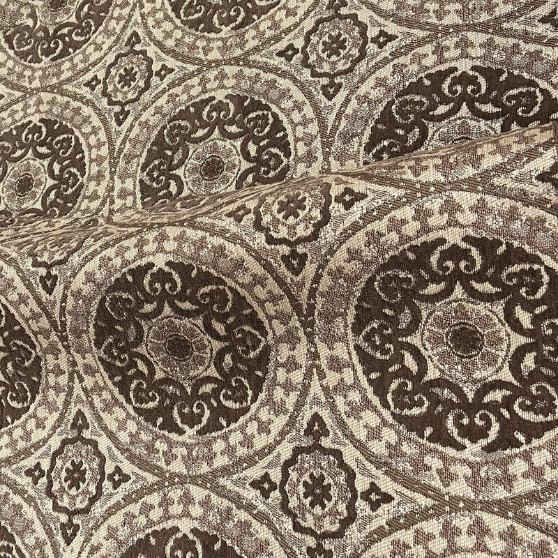 Polyester Upholstery Fabric Gaia Mushroom