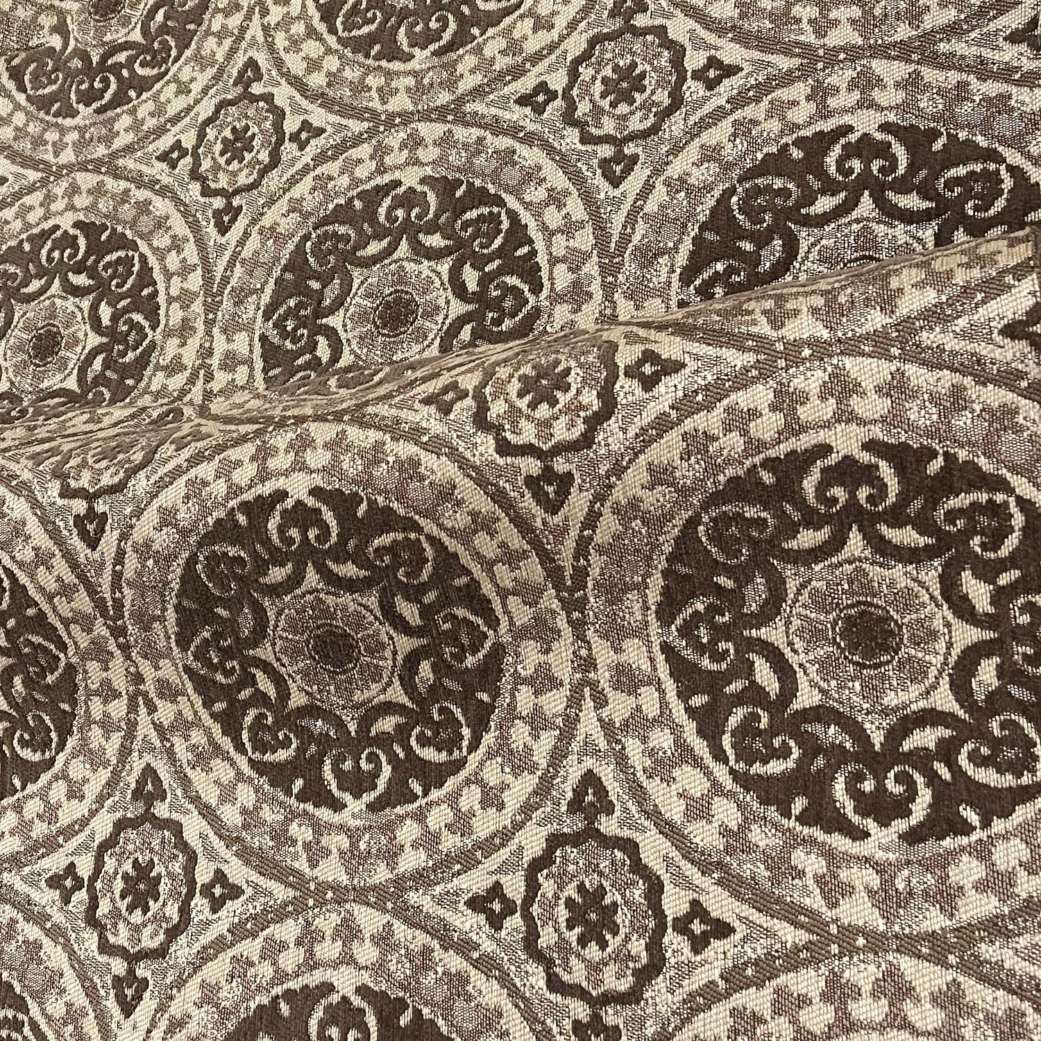Polyester Upholstery Fabric Gaia Mushroom