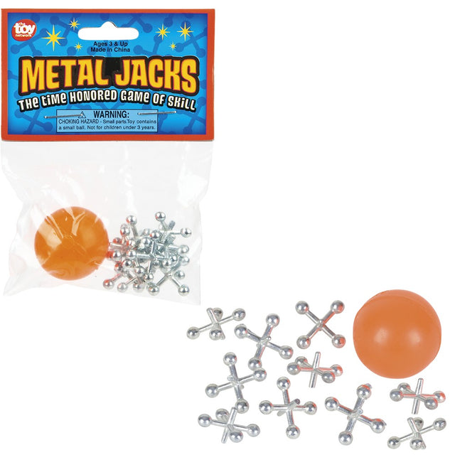 Metal Jacks Set 0.5" (1 DZ)