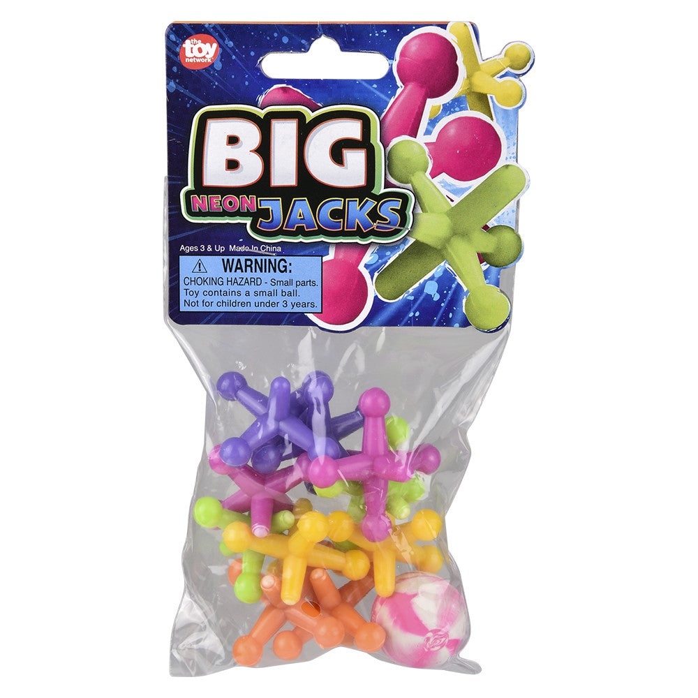 Large Neon Jacks Set (1 DZ)