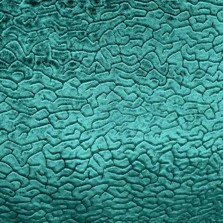 Galil Textured Velvet Fabric - Abstract Pattern, 55" Width (1 Yard)