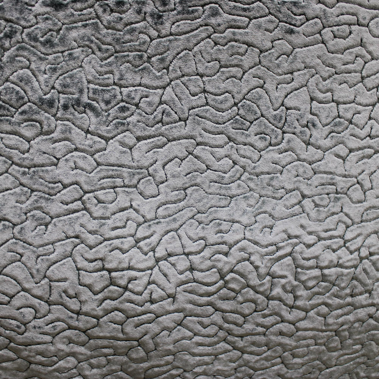 Galil Textured Velvet Fabric - Abstract Pattern, 55" Width (1 Yard)