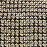 Galvan Chenille With Metallic Yarn Fabric - Multicolored Square Woven Pattern, 54" Width (1 Yard)