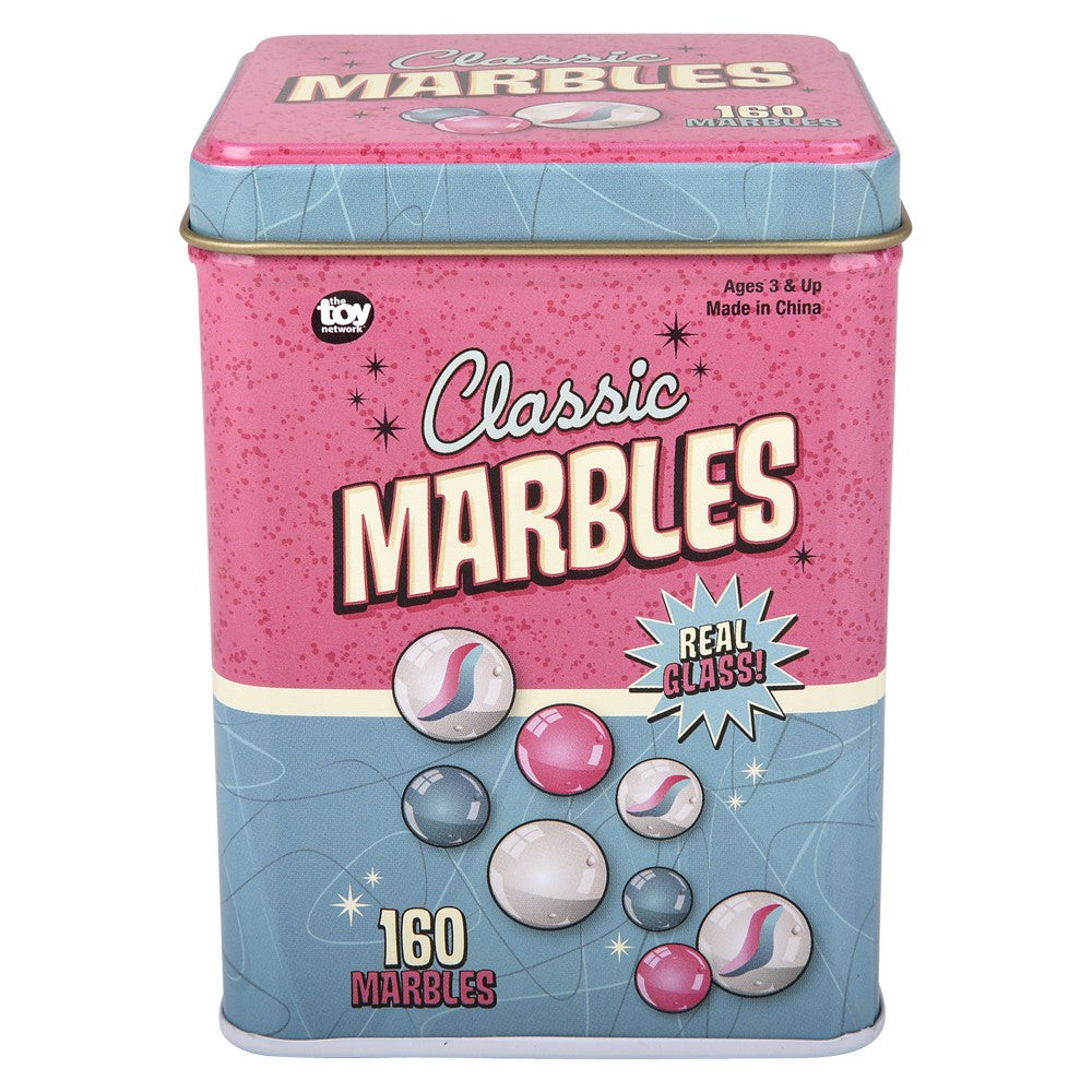 Marbles in Tin Box (160 Pc Box)