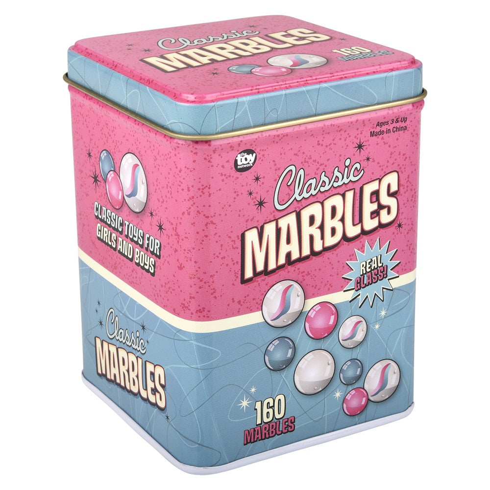 Marbles in Tin Box (160 Pc Box)
