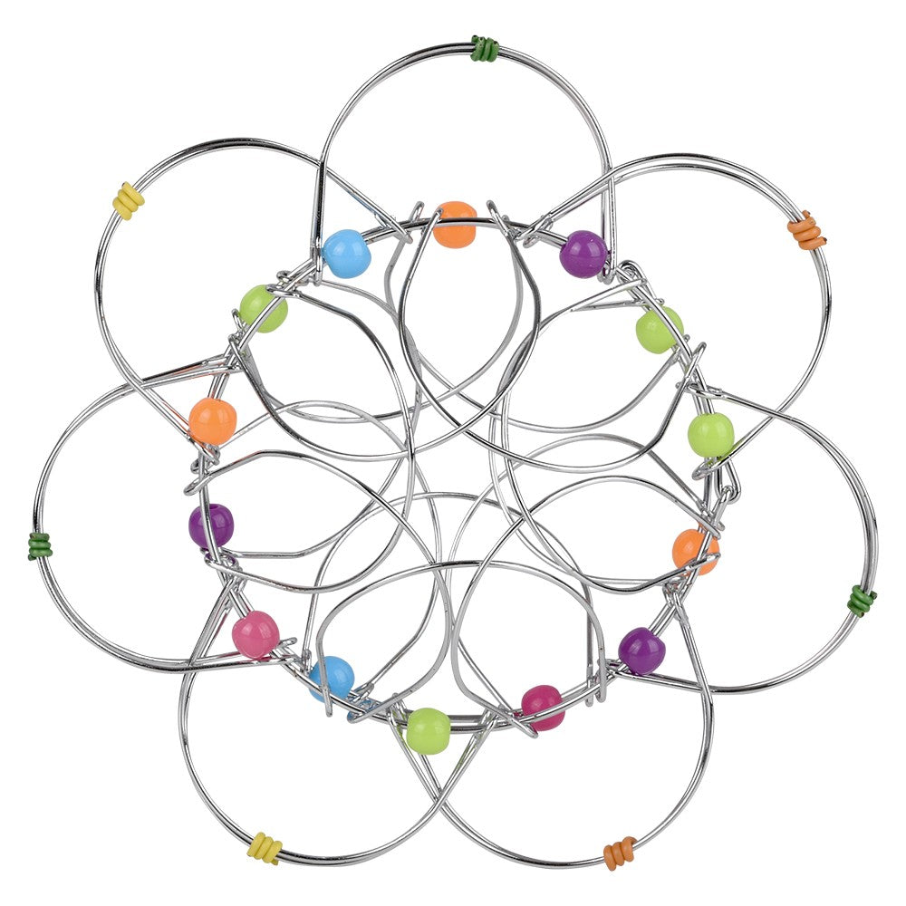 Metal Wire Fidget Puzzle 4" (1 DZ)