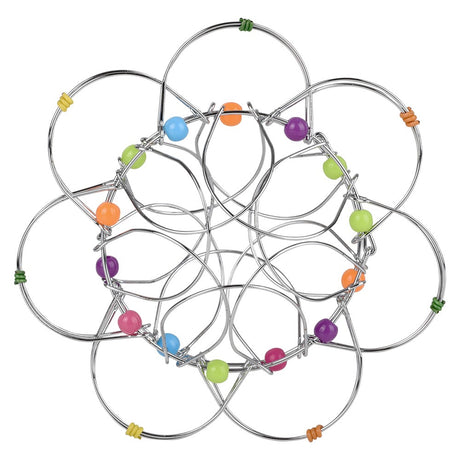 Metal Wire Fidget Puzzle 4" (1 DZ)