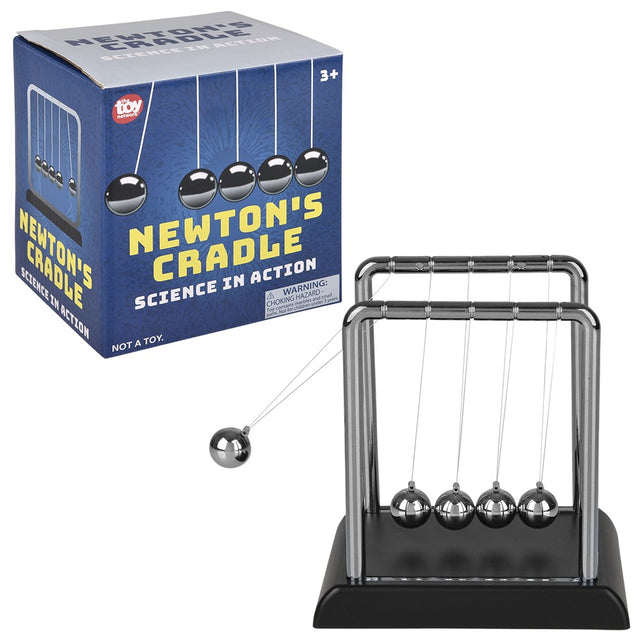 Newton's Cradle Desk Decor 4.25"