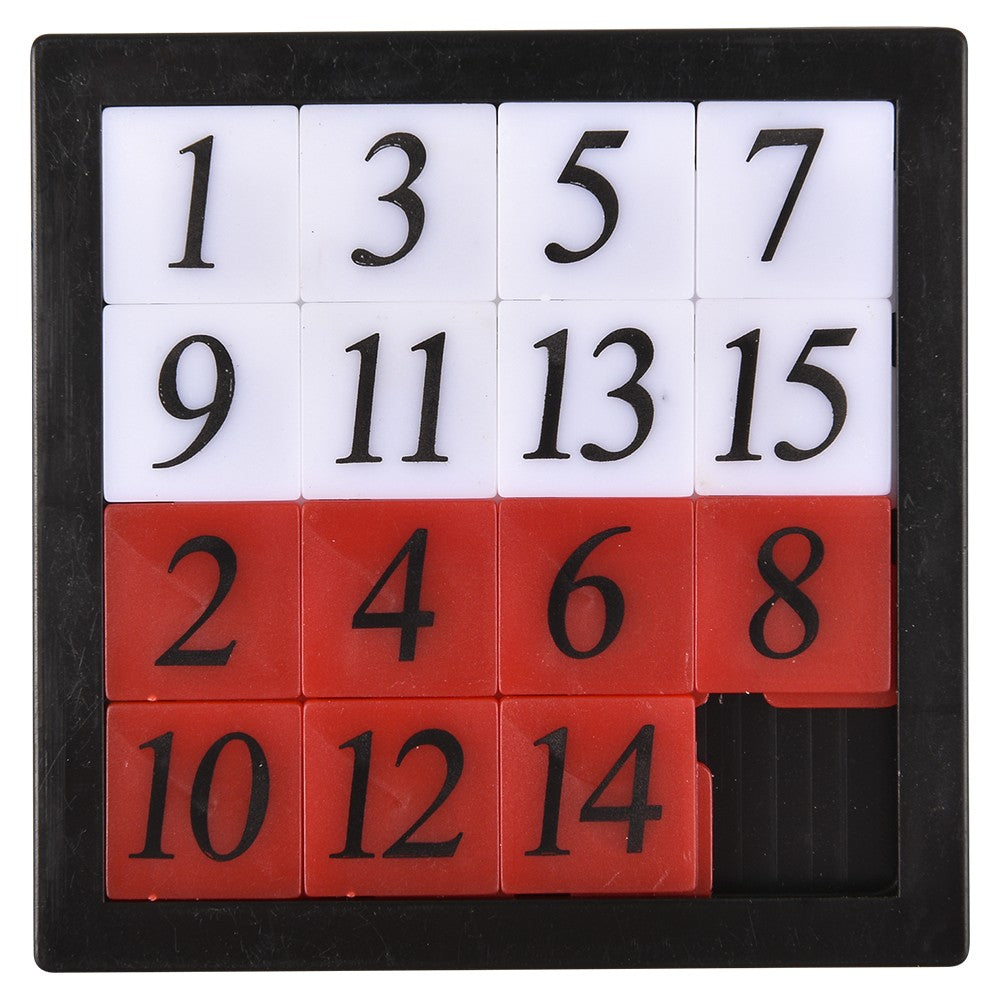 Number Slide Puzzle (24 Pc Display)