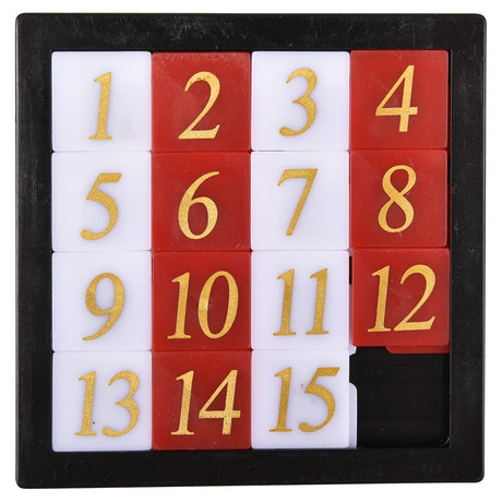 Number Slide Puzzle (24 Pc Display)