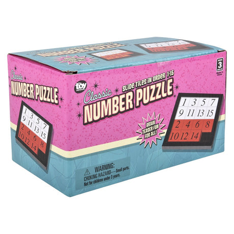 Number Slide Puzzle (24 Pc Display)