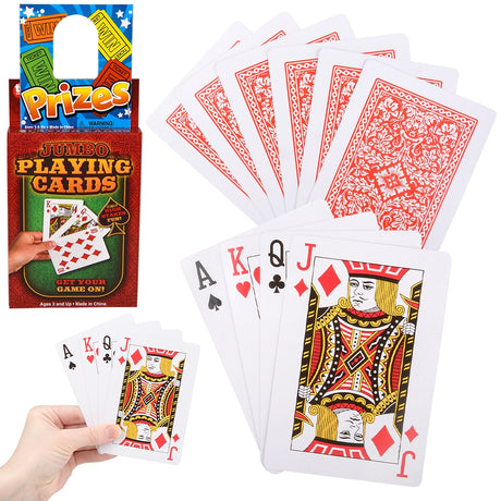 Large Playing Cards 3" x 5"