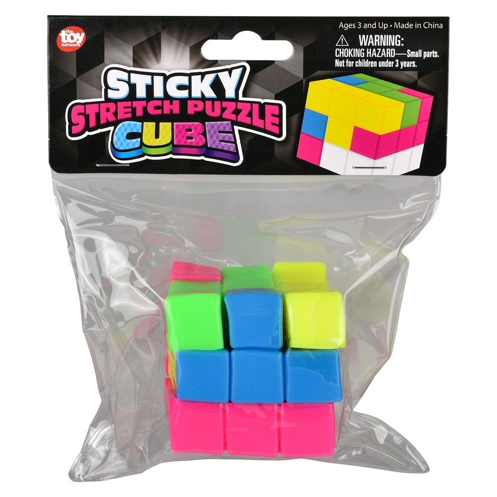 Sticky Stretch Puzzle Cube (12 PC Display)