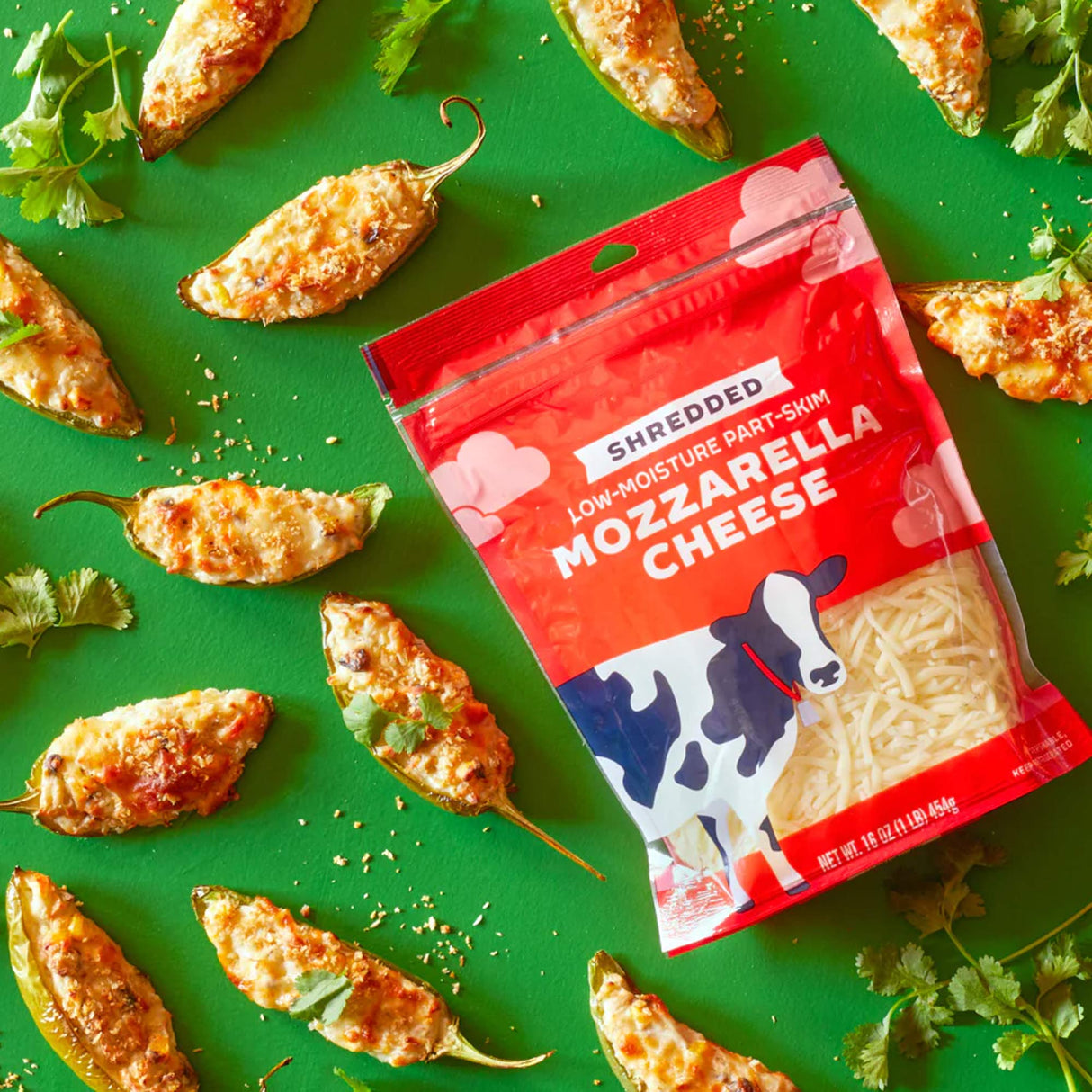 Shredded Mozzarella Cheese Soft & Stretchy Pizza Cheese