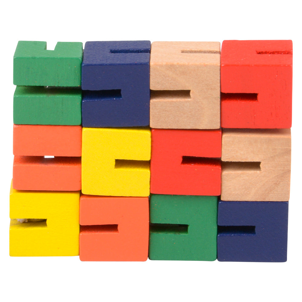 Wooden Twist Cube (1 DZ)