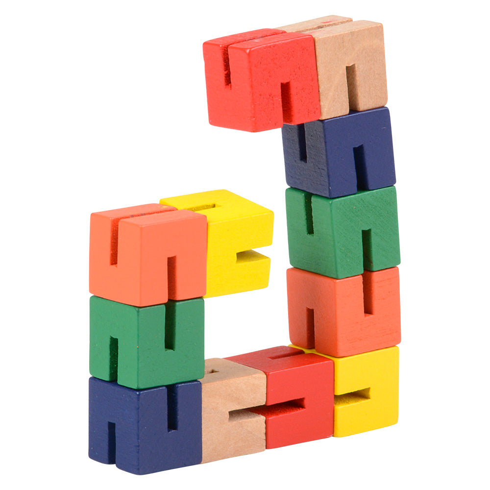 Wooden Twist Cube (1 DZ)