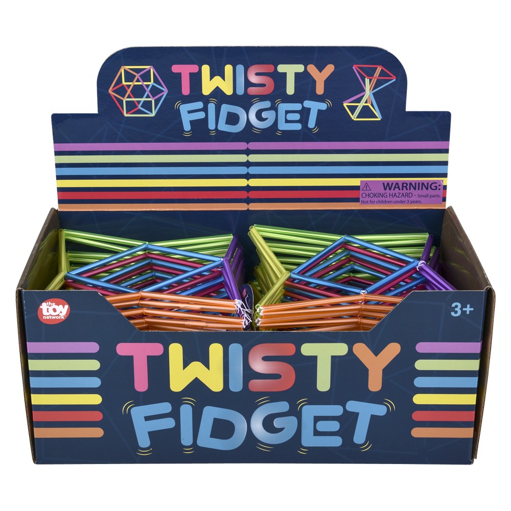Twisty Fidget Toy 6.25" (24 Pc Display)