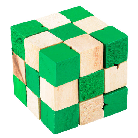 Wooden Magic Cube Puzzle (1 DZ)