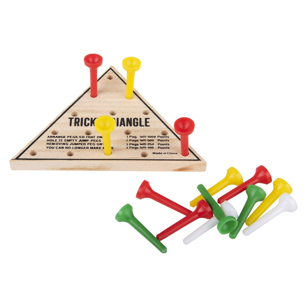 Wooden Triangle Game (1 DZ)