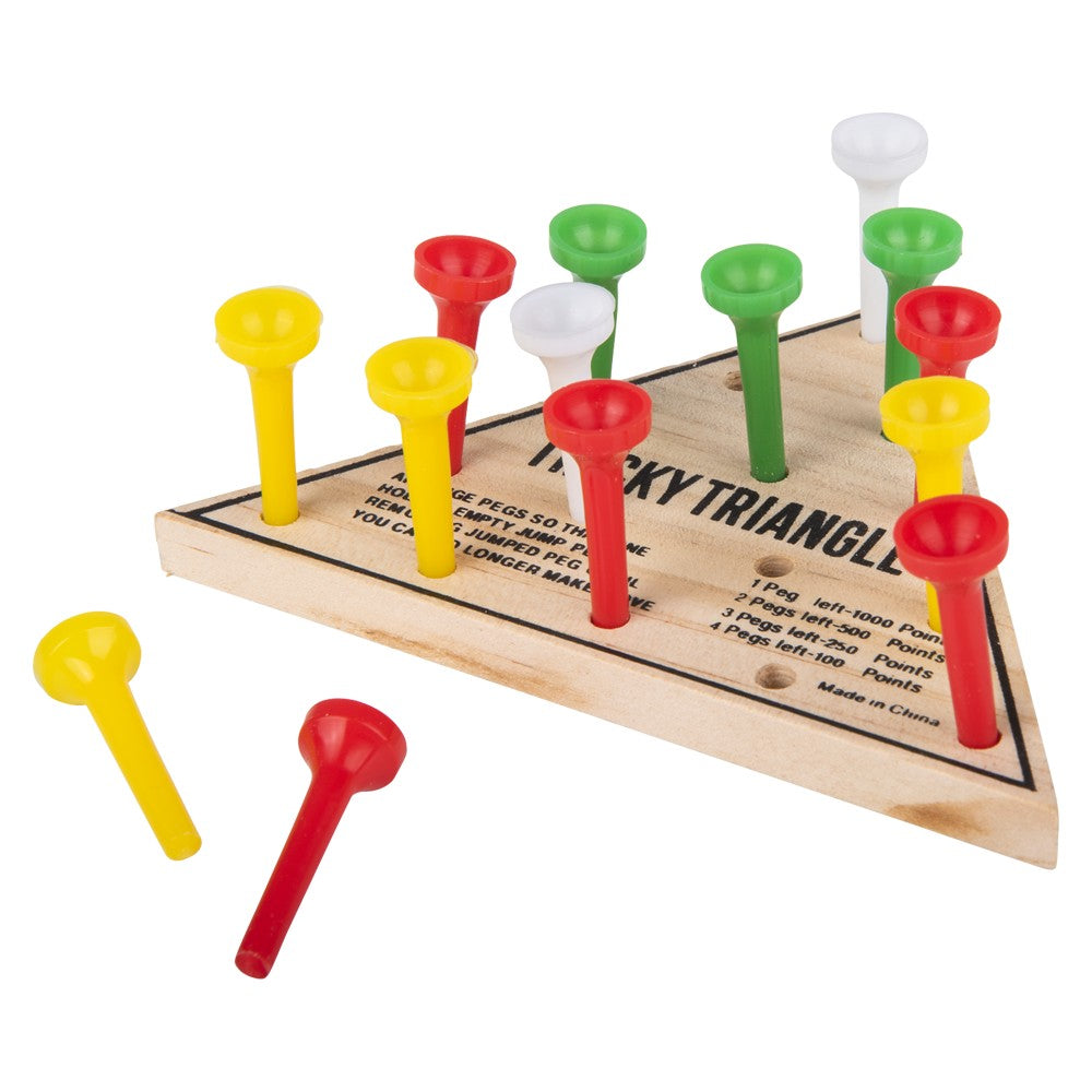 Wooden Triangle Game (1 DZ)