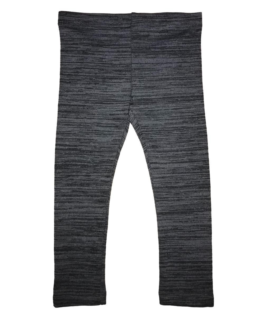 Unik Girl Polyester T Leggings - Girls Stretchy Polyester Fabric, Light Grey, Magnolia, Dark Grey, Sizes 2-12 (1 Pair)