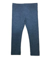 Unik Girl Cotton Legging - Burgundy, Grey, Navy, Purple, Solid, 2-12 (1 Pair)