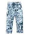 Unik Girl Cotton Print Legging Cotton Spandex Fabric - Tie Dye Rainbow, Grey Glitter, Galaxy, Girls Leggings, 2-12 (1 Pair)