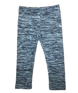 Unik Girl Polyester T Leggings - Girls Stretchy Polyester Fabric, Light Grey, Magnolia, Dark Grey, Sizes 2-12 (1 Pair)