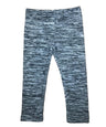 Unik Girl Polyester T Leggings - Girls Stretchy Polyester Fabric, Light Grey, Magnolia, Dark Grey, Sizes 2-12 (1 Pair)