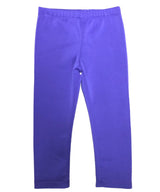 Unik Girl Polyester Leggings - Polyester Fabric, Solid Color, Girls Leggings, Sizes 2-12 (1 Piece)