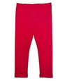 Unik Girl Cotton Legging 1 Cotton Fabric - Black, White, Pink, Red, Stretchy, 2-12 (1 Piece)